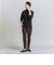 【WEB限定 WARDROBE SMART】 クリア ガスコットン タートルネック カットソー【抗菌・防臭】