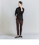 【WEB限定 WARDROBE SMART】 クリア ガスコットン タートルネック カットソー【抗菌・防臭】