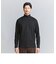 【WEB限定 WARDROBE SMART】 クリア ガスコットン タートルネック カットソー【抗菌・防臭】