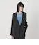 【WEB限定 Wardrobe DAILY MINIMAL】ダブルクロス カラーレスジャケット ウォッシャブル