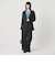 【WEB限定 Wardrobe DAILY MINIMAL】ダブルクロス カラーレスジャケット ウォッシャブル