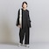 【WEB限定 Wardrobe DAILY MINIMAL】ダブルクロス カラーレスジャケット ウォッシャブル
