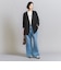 【WEB限定 Wardrobe DAILY MINIMAL】ダブルクロス カラーレスジャケット ウォッシャブル