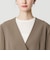 【WEB限定 Wardrobe DAILY MINIMAL】ダブルクロス カラーレスジャケット ウォッシャブル