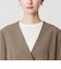 【WEB限定 Wardrobe DAILY MINIMAL】ダブルクロス カラーレスジャケット ウォッシャブル