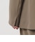 【WEB限定 Wardrobe DAILY MINIMAL】ダブルクロス カラーレスジャケット ウォッシャブル
