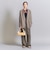 【WEB限定 Wardrobe DAILY MINIMAL】ダブルクロス カラーレスジャケット ウォッシャブル