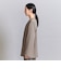 【WEB限定 Wardrobe DAILY MINIMAL】ダブルクロス カラーレスジャケット ウォッシャブル