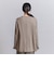 【WEB限定 Wardrobe DAILY MINIMAL】ダブルクロス カラーレスジャケット ウォッシャブル