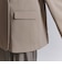 【WEB限定 Wardrobe DAILY MINIMAL】ダブルクロス カラーレスジャケット ウォッシャブル