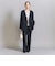 【WEB限定 Wardrobe DAILY MINIMAL】ダブルクロス カラーレスジャケット ウォッシャブル