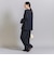 【WEB限定 Wardrobe DAILY MINIMAL】ダブルクロス カラーレスジャケット ウォッシャブル