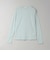 コットンナイロン天竺 シアー クルーネック Tシャツ