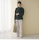 【WEB限定 Wardrobe DAILY MINIMAL】リボンタイブラウス -2WAY/ウォッシャブル-