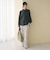 【WEB限定 Wardrobe DAILY MINIMAL】リボンタイブラウス -2WAY/ウォッシャブル-
