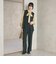 【WEB限定 Wardrobe DAILY MINIMAL】リボンタイブラウス -2WAY/ウォッシャブル-