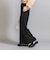 【WEB限定 Wardrobe DAILY MINIMAL】ダブルクロス タックワイドストレートパンツ ウォッシャブル