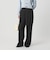 【WEB限定 Wardrobe DAILY MINIMAL】ダブルクロス タックワイドストレートパンツ ウォッシャブル