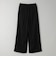 【WEB限定 Wardrobe DAILY MINIMAL】ダブルクロス タックワイドストレートパンツ ウォッシャブル