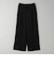 【WEB限定 Wardrobe DAILY MINIMAL】ダブルクロス タックワイドストレートパンツ ウォッシャブル
