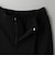 【WEB限定 Wardrobe DAILY MINIMAL】ダブルクロス タックワイドストレートパンツ ウォッシャブル