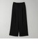【WEB限定 Wardrobe DAILY MINIMAL】ダブルクロス タックワイドストレートパンツ ウォッシャブル