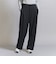 【WEB限定 Wardrobe DAILY MINIMAL】ダブルクロス タックワイドストレートパンツ ウォッシャブル