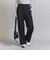 【WEB限定 Wardrobe DAILY MINIMAL】ダブルクロス タックワイドストレートパンツ ウォッシャブル