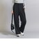 【WEB限定 Wardrobe DAILY MINIMAL】ダブルクロス タックワイドストレートパンツ ウォッシャブル