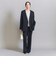 【WEB限定 Wardrobe DAILY MINIMAL】ダブルクロス タックワイドストレートパンツ ウォッシャブル