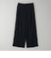 【WEB限定 Wardrobe DAILY MINIMAL】ダブルクロス タックワイドストレートパンツ ウォッシャブル