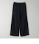 【WEB限定 Wardrobe DAILY MINIMAL】ダブルクロス タックワイドストレートパンツ ウォッシャブル
