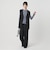 【WEB限定 Wardrobe DAILY MINIMAL】ダブルクロス リボンベルトジレ ウォッシャブル