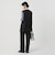 【WEB限定 Wardrobe DAILY MINIMAL】ダブルクロス リボンベルトジレ ウォッシャブル
