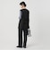 【WEB限定 Wardrobe DAILY MINIMAL】ダブルクロス リボンベルトジレ ウォッシャブル