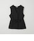 【WEB限定 Wardrobe DAILY MINIMAL】ダブルクロス リボンベルトジレ ウォッシャブル