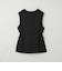 【WEB限定 Wardrobe DAILY MINIMAL】ダブルクロス リボンベルトジレ ウォッシャブル