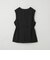 【WEB限定 Wardrobe DAILY MINIMAL】ダブルクロス リボンベルトジレ ウォッシャブル