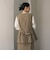 【WEB限定 Wardrobe DAILY MINIMAL】ダブルクロス リボンベルトジレ ウォッシャブル