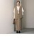 【WEB限定 Wardrobe DAILY MINIMAL】ダブルクロス リボンベルトジレ ウォッシャブル
