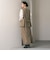 【WEB限定 Wardrobe DAILY MINIMAL】ダブルクロス リボンベルトジレ ウォッシャブル