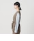 【WEB限定 Wardrobe DAILY MINIMAL】ダブルクロス リボンベルトジレ ウォッシャブル