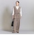 【WEB限定 Wardrobe DAILY MINIMAL】ダブルクロス リボンベルトジレ ウォッシャブル