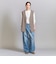 【WEB限定 Wardrobe DAILY MINIMAL】ダブルクロス リボンベルトジレ ウォッシャブル