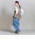【WEB限定 Wardrobe DAILY MINIMAL】ダブルクロス リボンベルトジレ ウォッシャブル