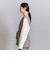 【WEB限定 Wardrobe DAILY MINIMAL】ダブルクロス リボンベルトジレ ウォッシャブル