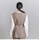 【WEB限定 Wardrobe DAILY MINIMAL】ダブルクロス リボンベルトジレ ウォッシャブル