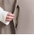 【WEB限定 Wardrobe DAILY MINIMAL】ダブルクロス リボンベルトジレ ウォッシャブル
