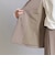 【WEB限定 Wardrobe DAILY MINIMAL】ダブルクロス リボンベルトジレ ウォッシャブル