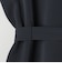 【WEB限定 Wardrobe DAILY MINIMAL】ダブルクロス リボンベルトジレ ウォッシャブル